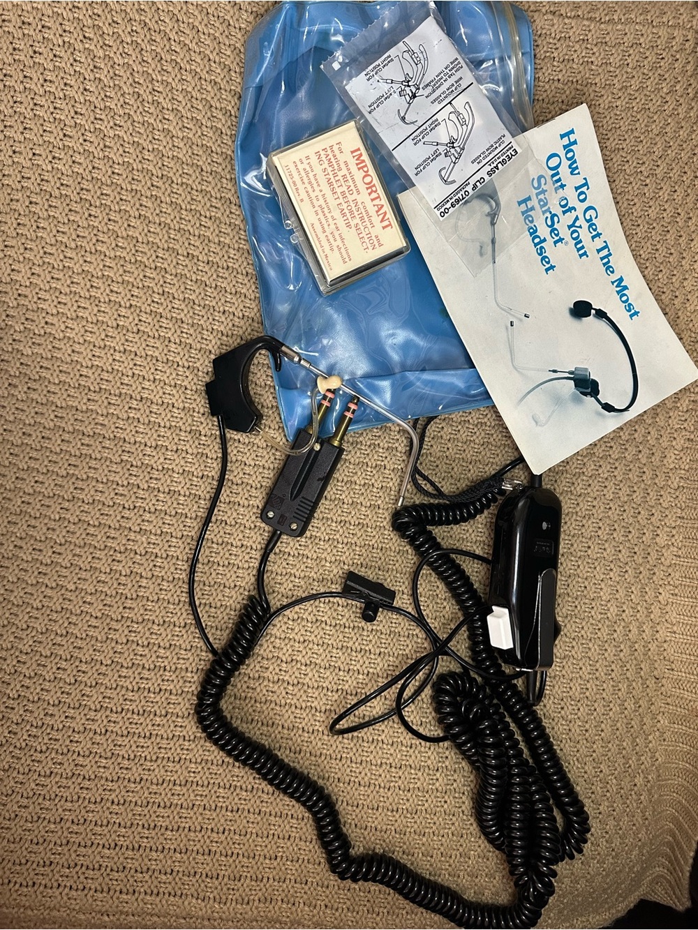 Plantronics Starset over the eat list to talk headset